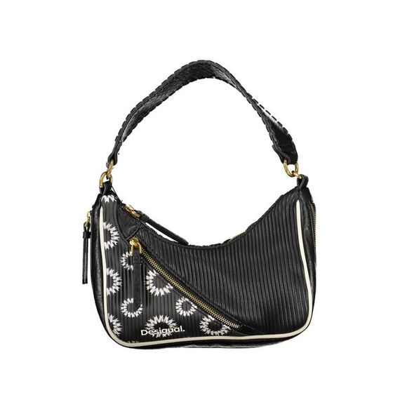 Desigual Black Bolso Bandolera Handbag Women Black Handbags
